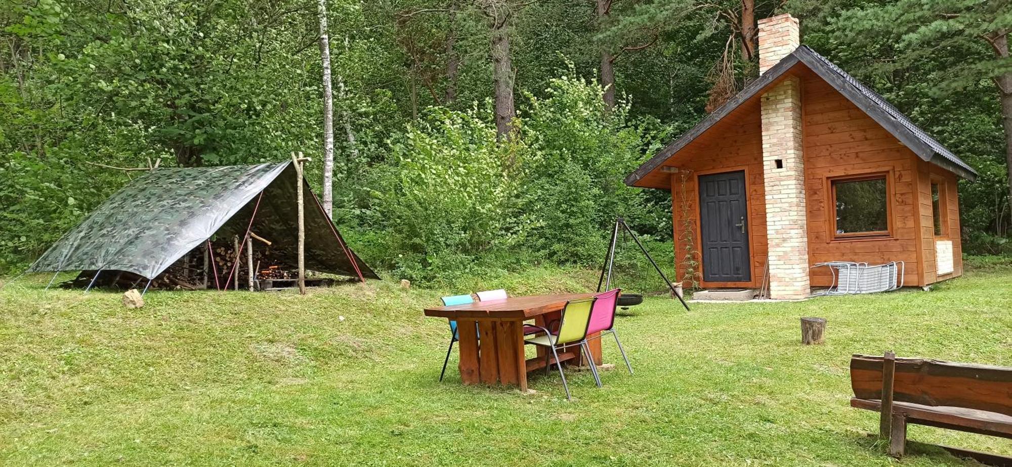 Survivalowa W Lesie Chalet *